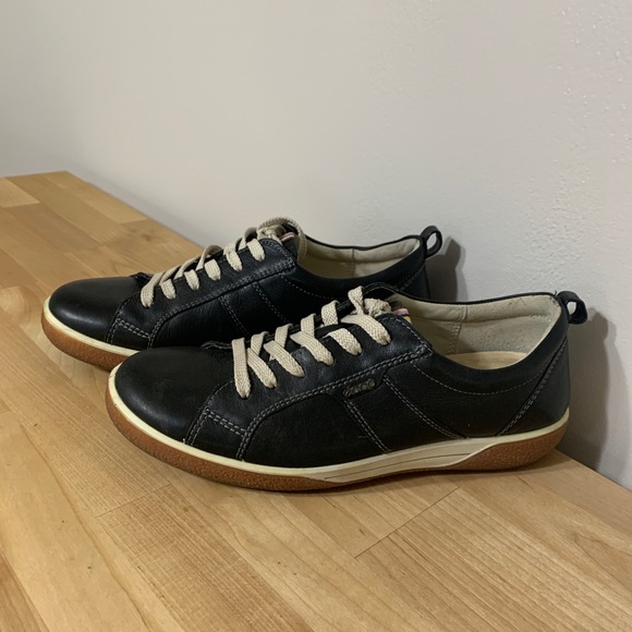 Ecco all leather sneakers - Picture 3 of 7